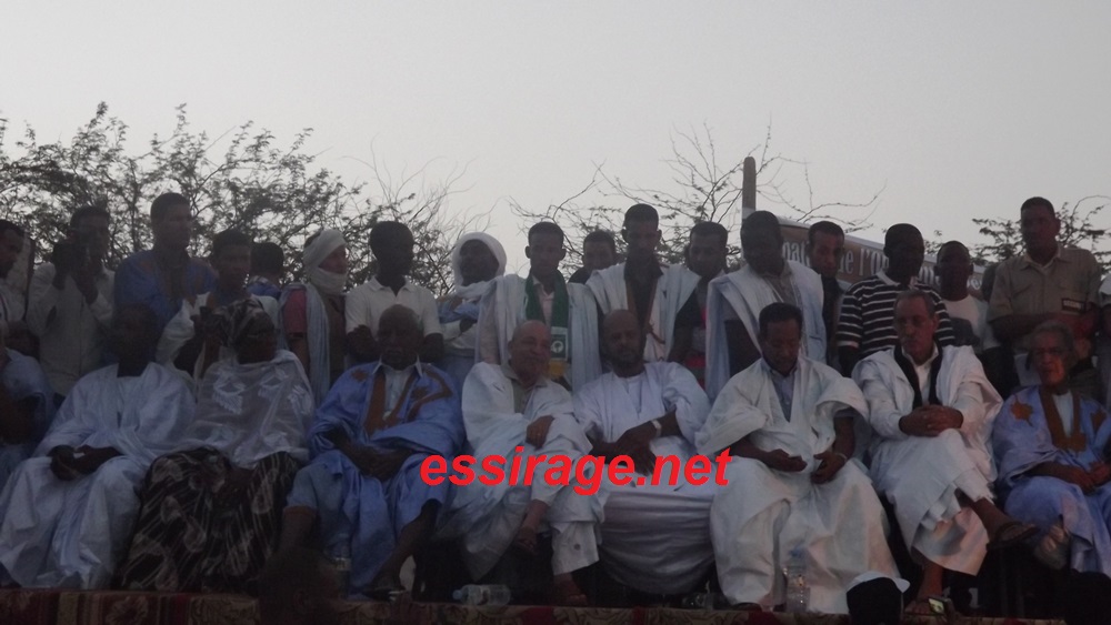 رؤساء المنسقية خلال المهرجان 