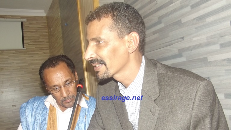 ولد كان محل تقدير من الحضور خلال كلمته 