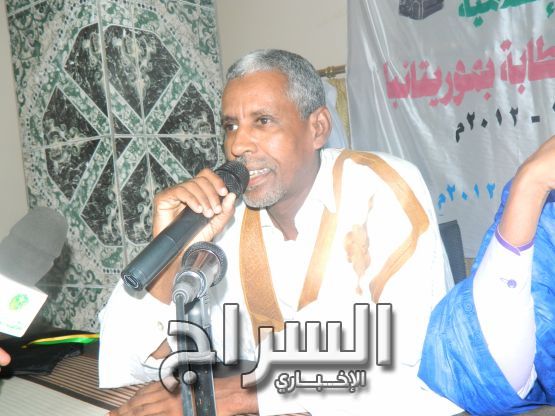 المدير المساعد للمعهد خلال كلمته 