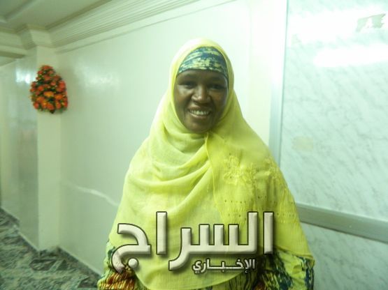 المشاركة ميمونه خلال حديثها للسراج 