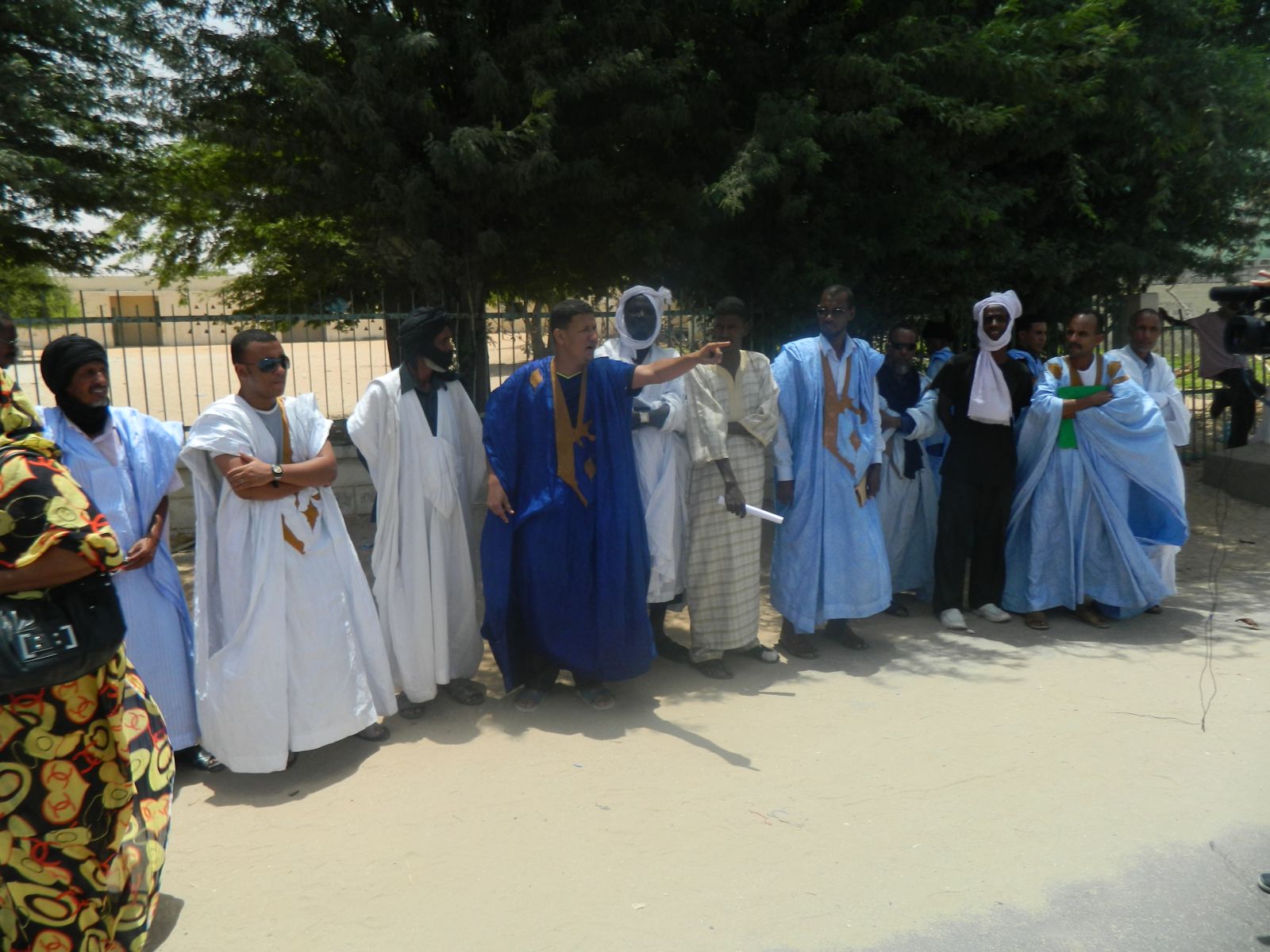 جانب من التظاهرة