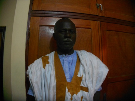 بوكر ولد الامين ولد أعيمر المتحدث باسم الجماعة