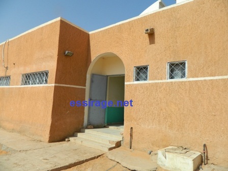 إحدى بوابات المستشفى المركزي