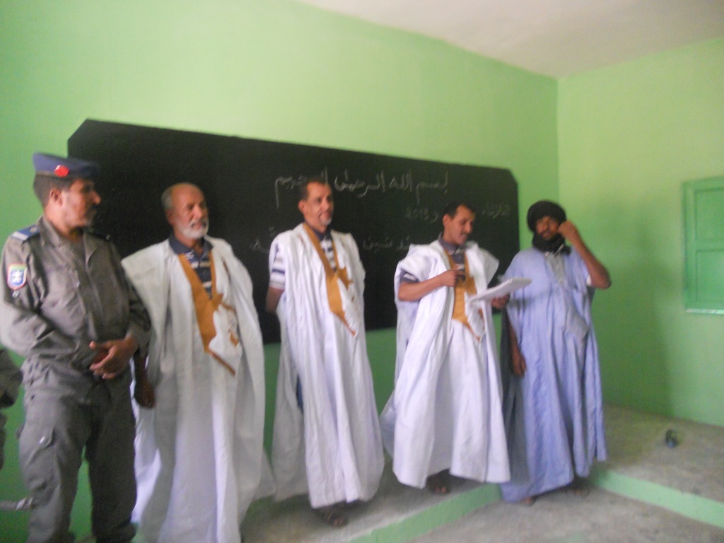 العمدة يلقي كلمته