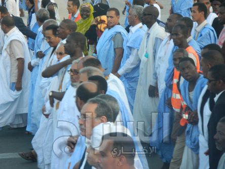 زعماء المنسقيةخلال المسيرة 