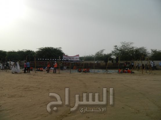 المنصة الرسمية أصبحت جاهزة وتنتظر قدوم المسيرة 