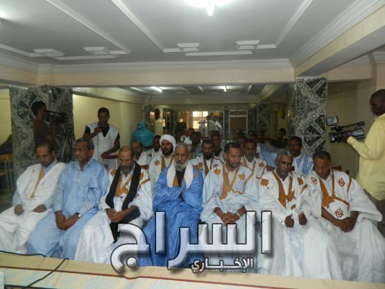 جانب من الحضور خلال الحفل 