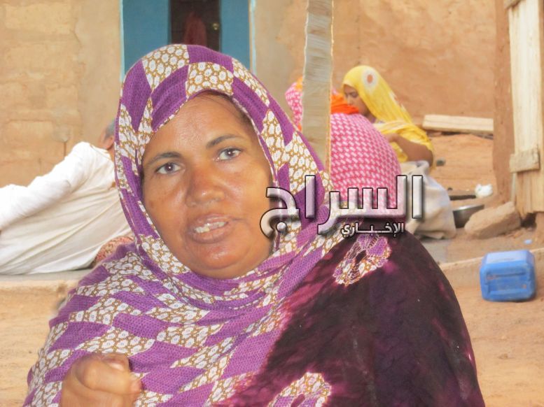 عمة الشهيد ولد المشظوفي 