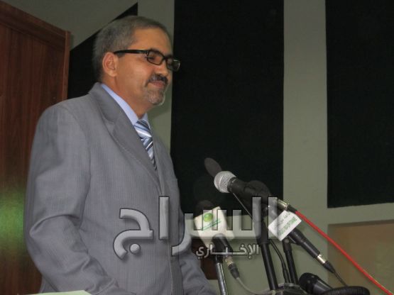 وزير الدولة خلال مداخلته اليوم 