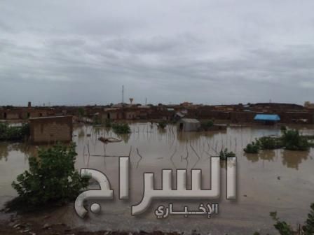 مياه كثيرة غمرت الولاية 