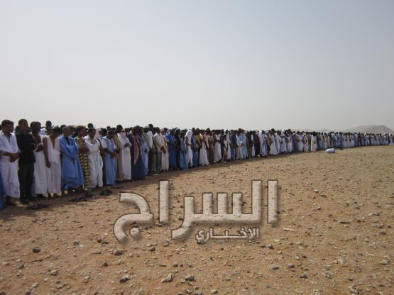 ولد المشظوفي صلي عليه الكثير من سكان اكجوجت 