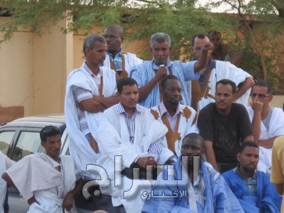 المهرجان الخطابي للعمال أمس 