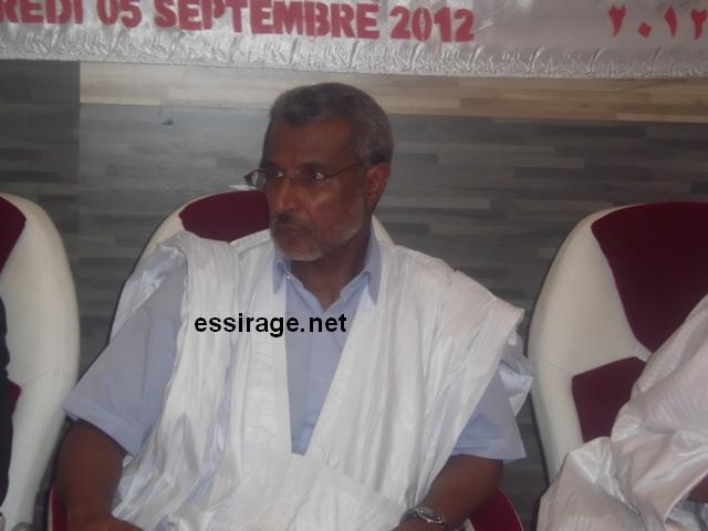 الرئيس الدوري للمنسقية صالح ولد حننا 
