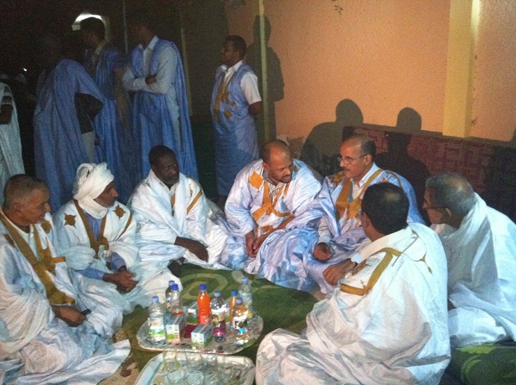 وفد من المنسقية بعد الهجوم علي الرئيس 