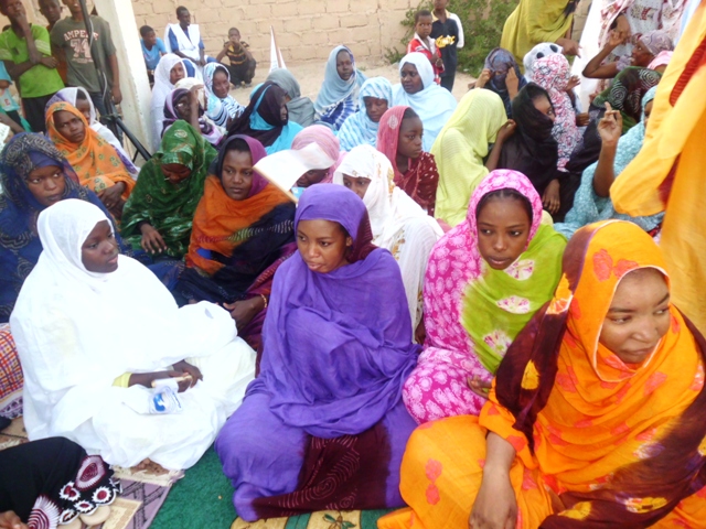 جانب من المنضمين للحزب 