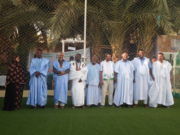 قيادات حزبية حضرت الافتتاح 