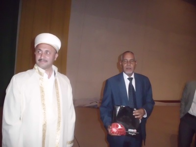 مستشار وزير الشؤون الاسلامية الموريتاني ممثلا للوزير