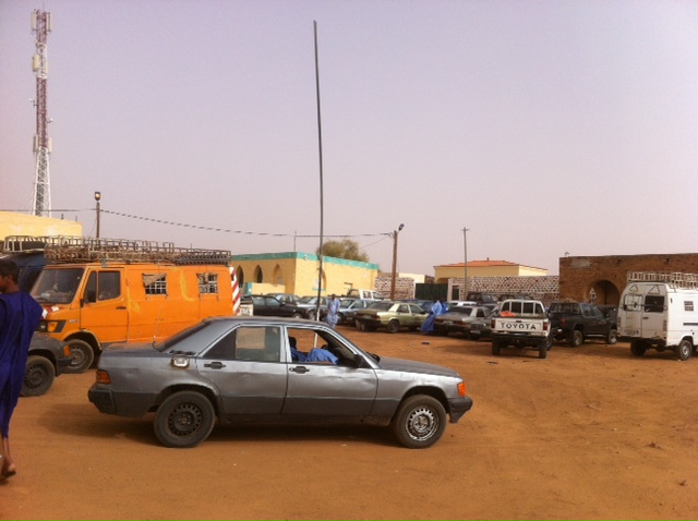 جانب من اعتصام الناقلين