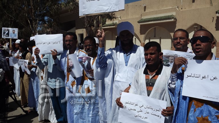 جانب من الوقفة اليوم 