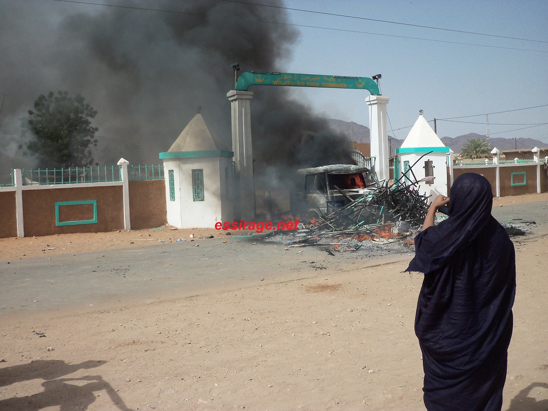 النيران تشتعل وسط غياب تام للأمن 