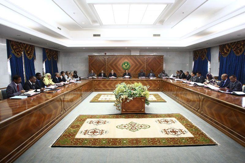 صورة من اجتماع مجلس الوزراء 