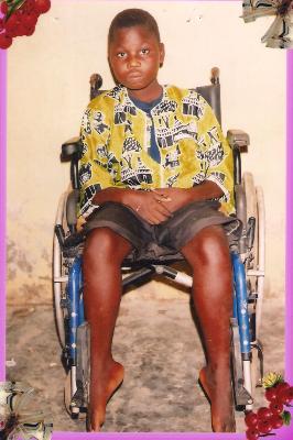 صورة أحد المعاقين وفقا لما نشره موقع الجمعية