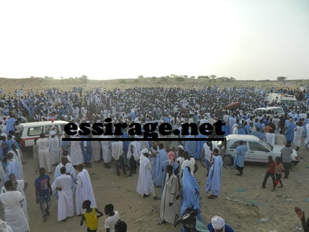 لحظة الدفن 