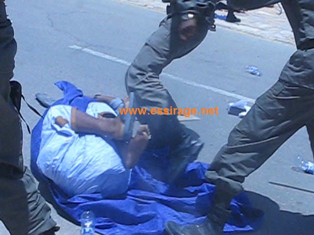 قمع عنيف ضد الشباب المشاركين في الاحتجاج