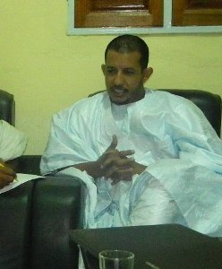 الناشط بالجالية الموريتانية بأنغولا محمد يسلم ولد عبد الله 