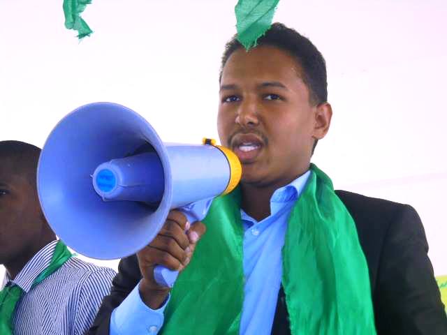 الأمين العام للاتحاد الوطني لطلبة موريتانيا الحسن ولد بدو