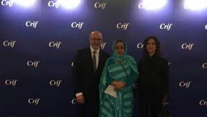 صورة نشرها رئيس crif على حسابه الشخصي 