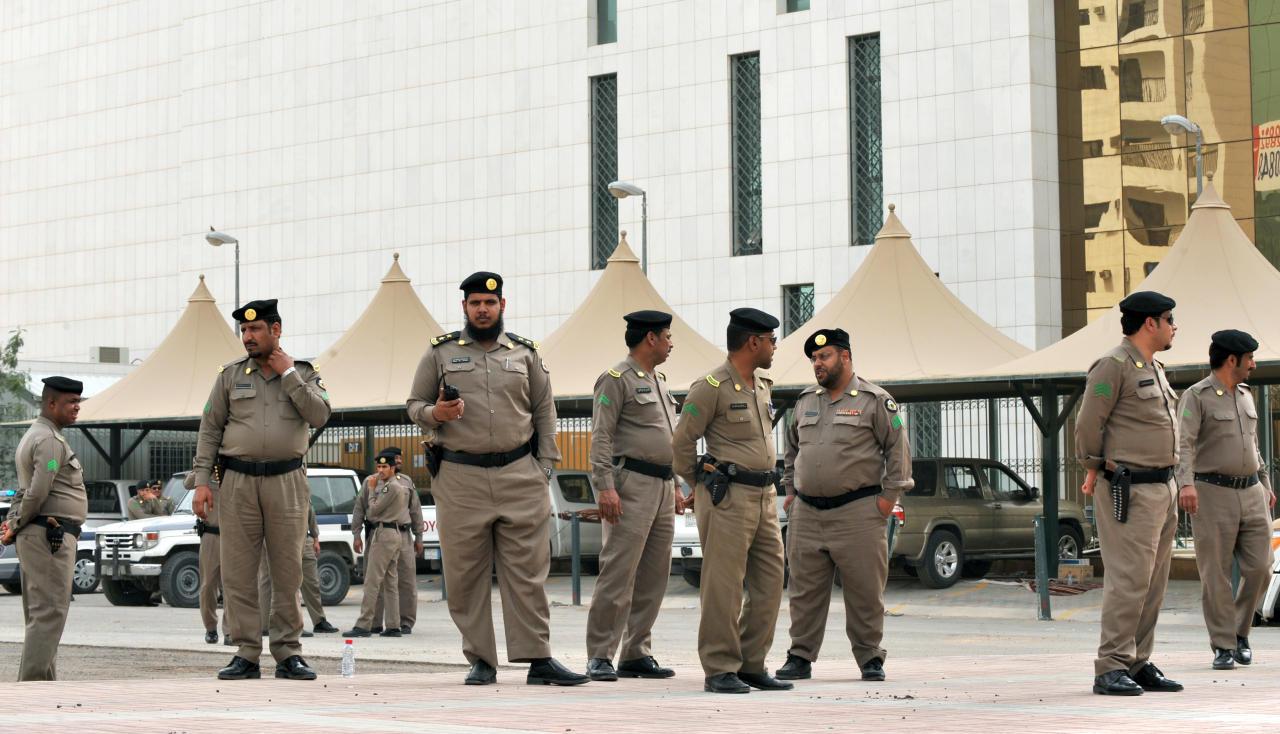 صورة من الأمن السعودي