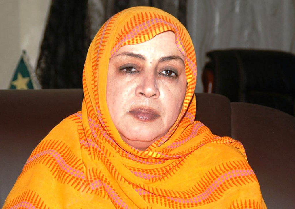 مفوضة لجنة حقوق الإنسان بموريتانيا عائشة بنت محيحم (وم أ)
