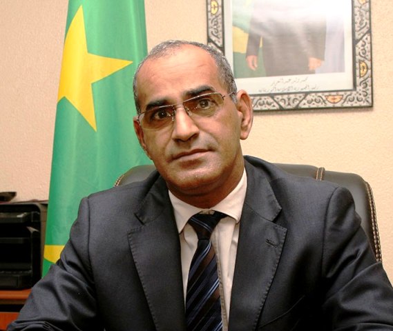 وزير الصيد والاقتصاد البحري الموريتاني الناني ولد أشروقه (وم أ)