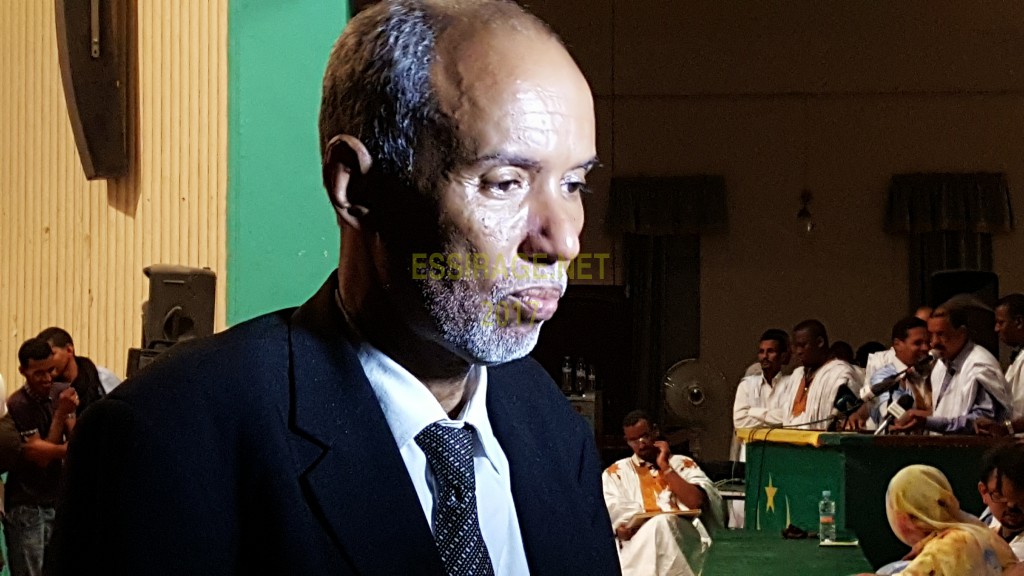 رئيس اتحاد الأدباء محمدو ولد احظانا 