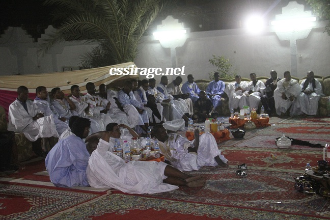 صورة من بعض حضور الإفطار 