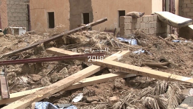 جانب من الدمار