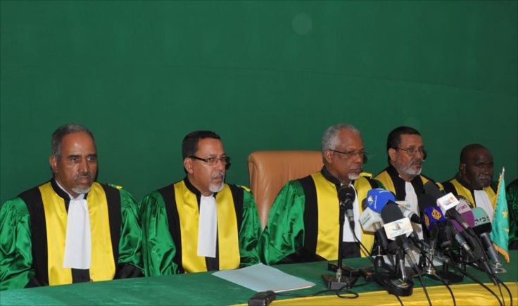 صورة من بعض أعضاء المجلس الدستوري