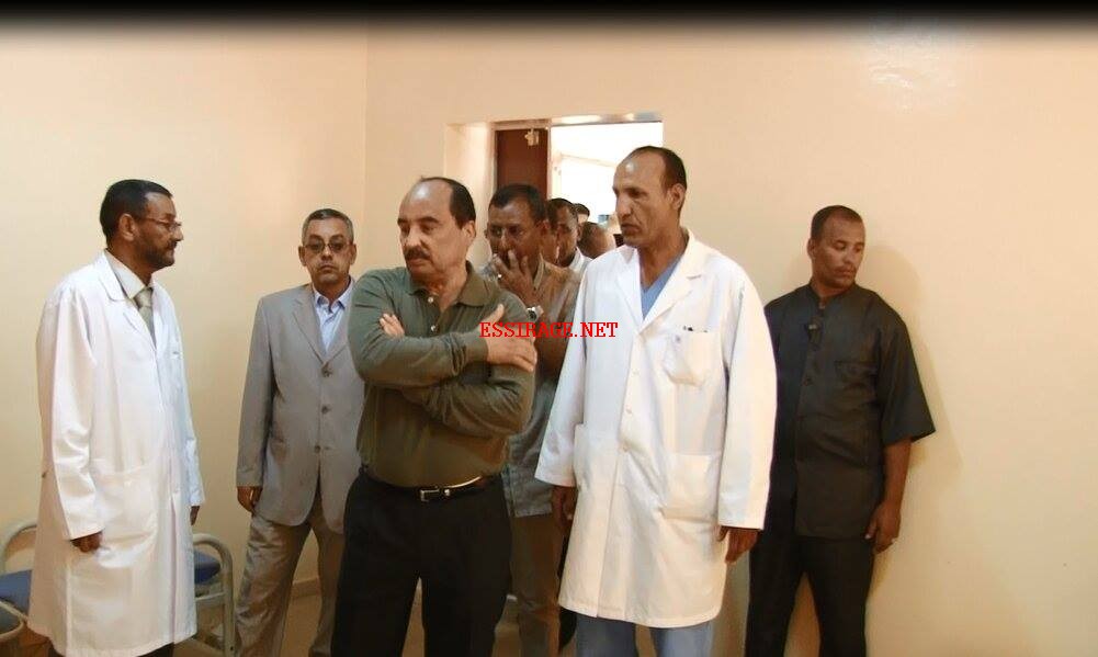 الرئيس في المستشفي 