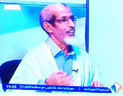 شيخ بومديد خلال حديثه للمرابطون
