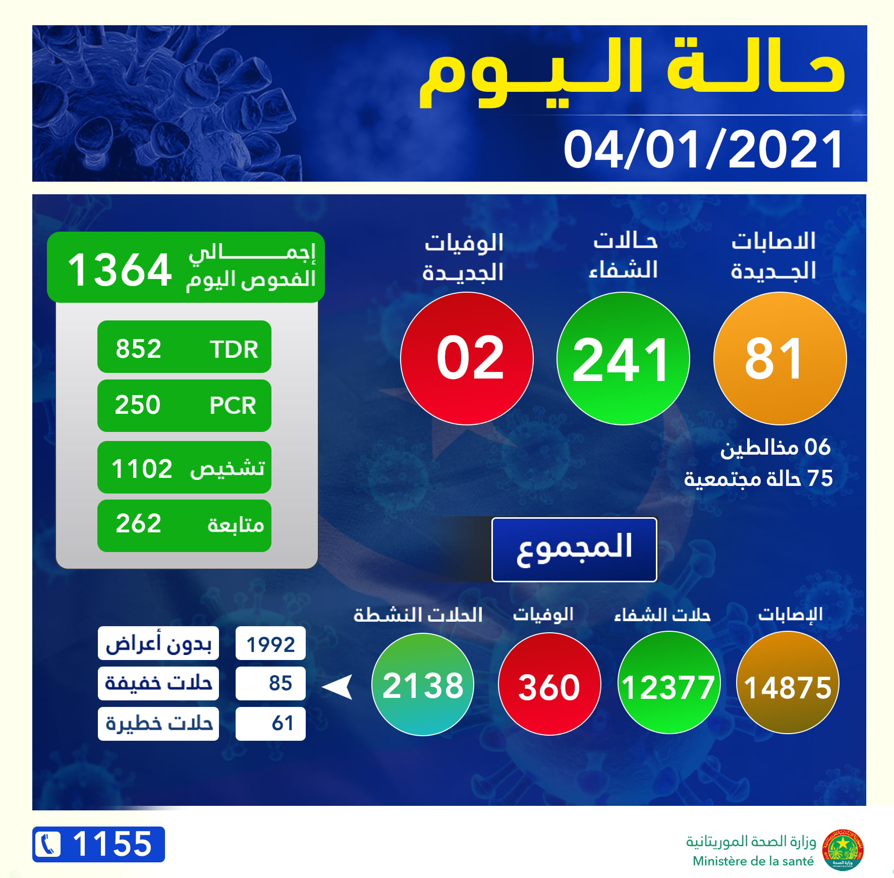نتائج وزارة الصحة 