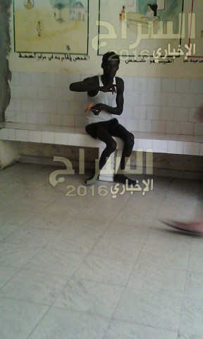 أحد المصابين داخل سجن دار النعيم 