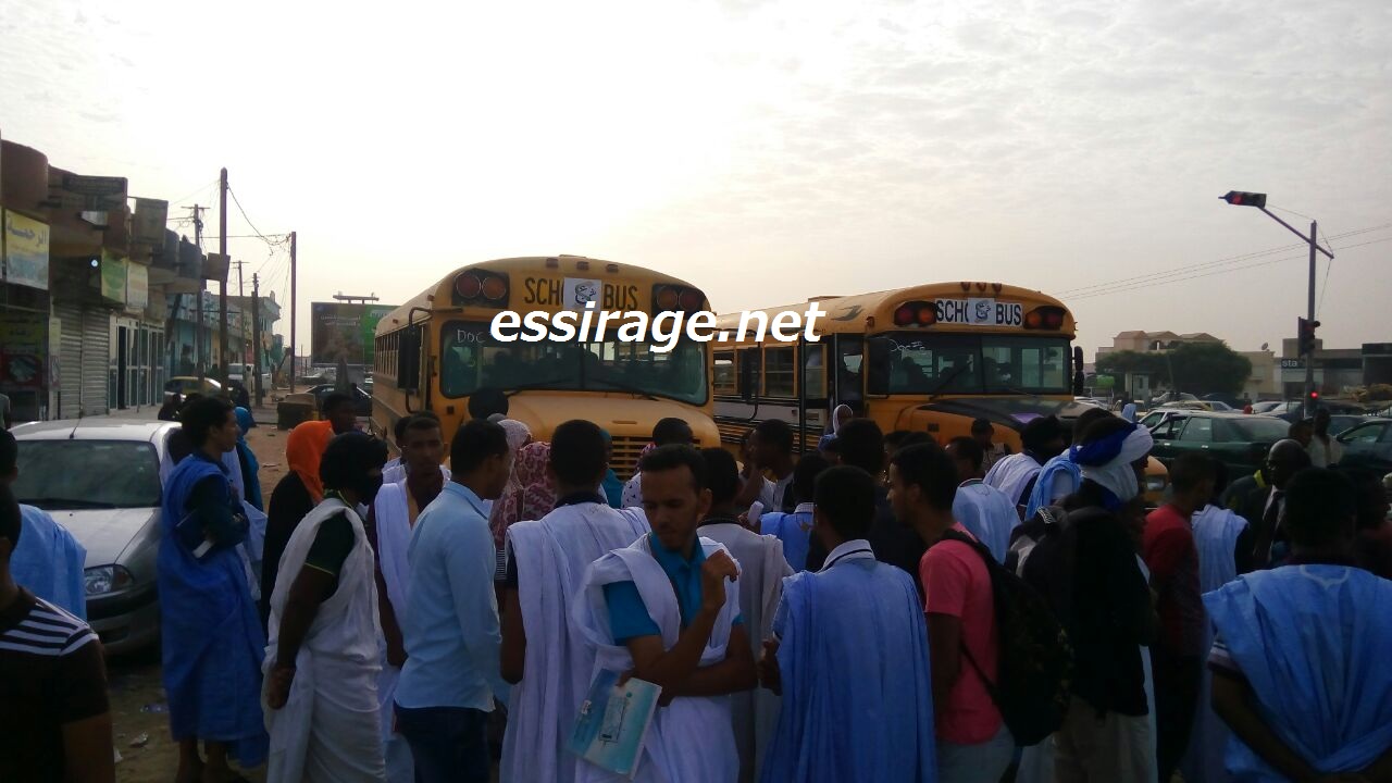 خلال مشكل طلابي سابق مع النقل