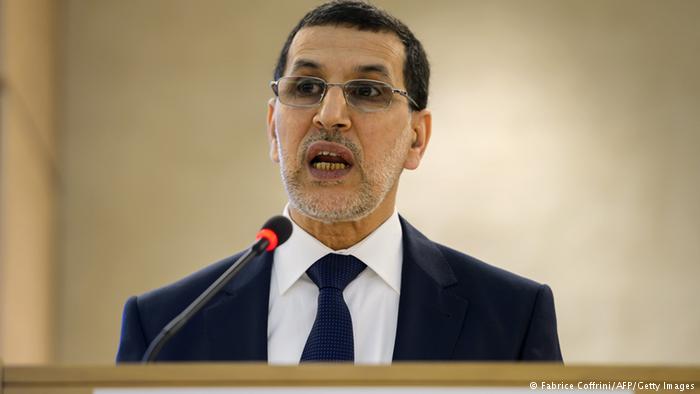 سعد الدين العثماني: رئيس الحكومة المغربية.