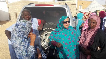 منت التقي ومنت بلال خلال زيارة الأسرة 