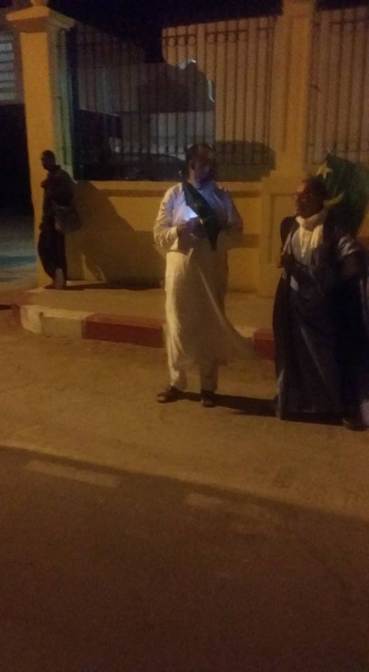 صورة من وقفة مجلس الشيوخ 
