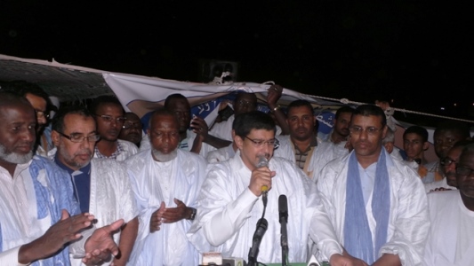 ولد محّم خلال كلمته فى حفل الافطار