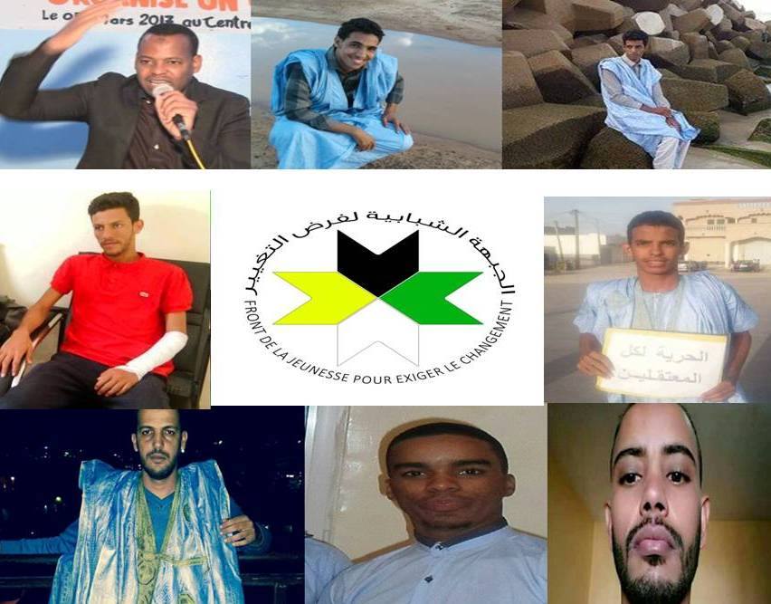 النشطاء المعتقلون أمس حسب صفحة 25 فبراير