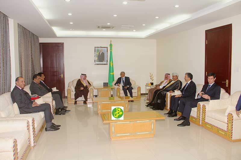 لقاء الوزير الأول في الحكومة الموريتانية برئيس المنظمة العربية للسياحة