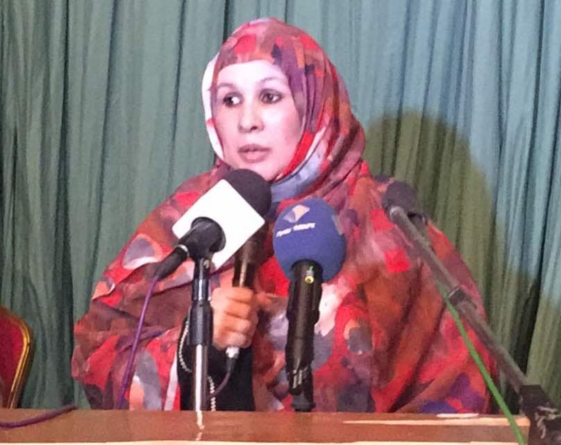 رئيسة الجمعية فاطمة لبات